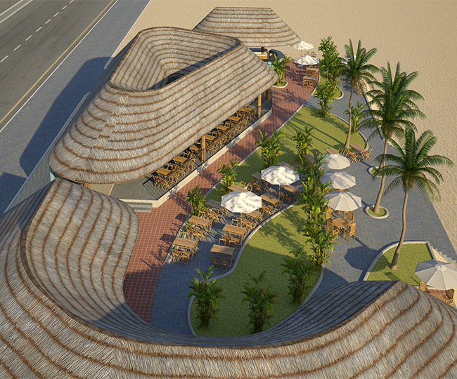 Sandybay  Bar beach - Hạ Long